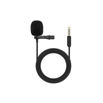 Микрофон XO проводной Jack 3.5 мм Черный (MKF01)
