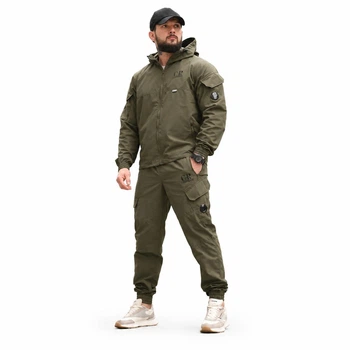 Костюм Company Klinser хаки мужской микро рипстоп карго тактический XXXXL