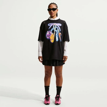 Футболка женская Nike W Nsw Classic Os Oc11 Tee XL Черный IR7848-010