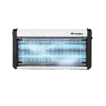 Лампа від комарів і мух Maltec MasterKiller 30W 3800V 112545 інсектицидна пастка 120 кв м сіра
