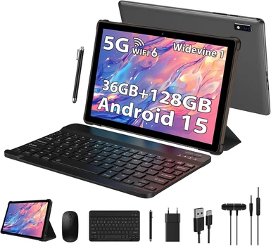 Планшет 10'' PIXPEAK M159-EEA 12+24/128Gb 8 ядер Android 15 8000 mAh Серый (102345556) - Б/У