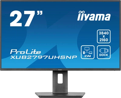 Монітор 27" iiyama ProLite XUB2797UHSNP-B1 4K IPS 60 Гц (102351850) - Уцінка