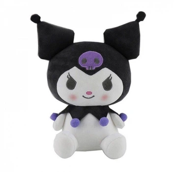 М'яка плюшева іграшка «Куромі» (Kuromi) з Hello Kitty (Фіолетова, 25 см)