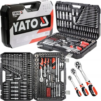 Профессиональный набор инструментов 216 элементов Yato YT-38841