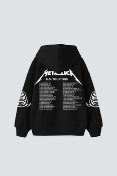 Худі LOYS толстовка з принтом Metallica Tour 1985 Edition , Чорний M