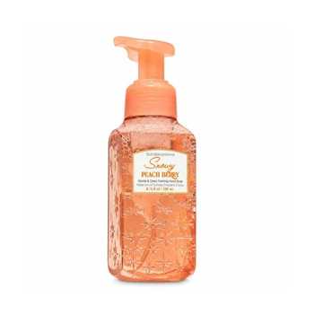 Рідке мило-пінка для рук Bath & Body Works Snowy Peach Berry Frost Foaming Hand Soap 259 ml
