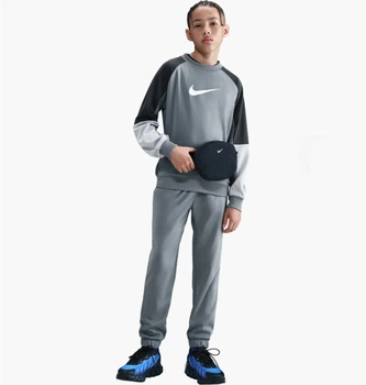 Спортивный костюм детский Nike Df Pk Crew Grey S Серый HQ9317-084