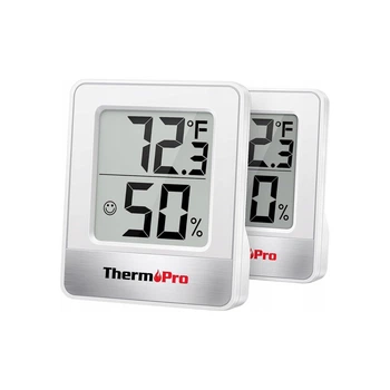 Цифровой термометр гигрометр ThermoPro TP49 2 шт, для помещения с измерением температуры и влажности