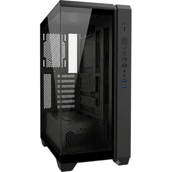 Корпус Frontier AUREX AU31A E-ATX/ATX/Micro ATX/Mini ITX без БП с 2 x USB 3.0 1 x USB 2.0 Type-C и HD Audio Черный (AUREX AU31A)