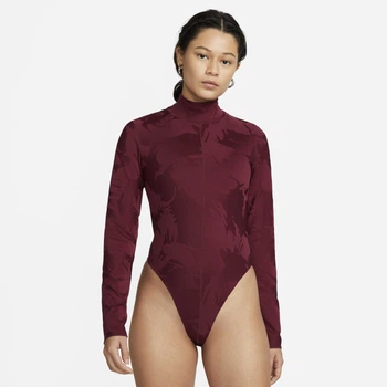 Боди женские Nike Sportswear Tech Pack Bodysuit S Бордовый DQ6996-638