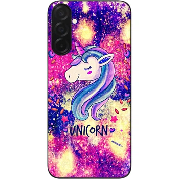 Силиконовый чехол SMTT для Samsung Galaxy A27 5G с дизайном Красивый единорог