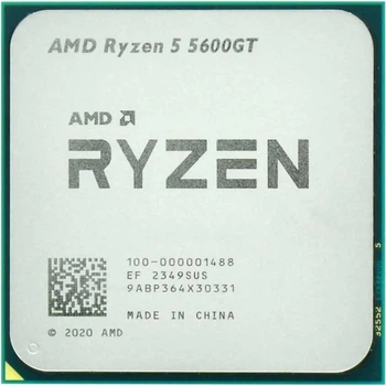 Процессор AMD Ryzen 5 6C/12T 5600GT (3.6/4.6GHz Boost 19MB 65W AM4 Radeon Graphics) Tray (100-000001488)