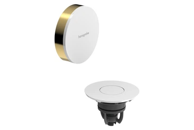 Слив-перелив Hansgrohe Flexaplus polished gold optic/white gloss 58187990