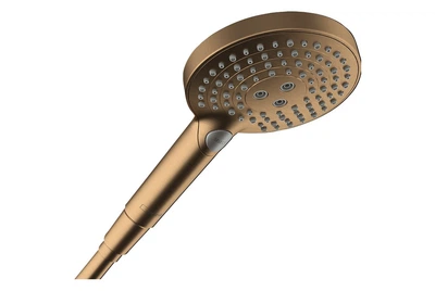 Ручной душ Hansgrohe Raindance Select S PowderRain 120 3jet P EcoSmart brushed bronze 26515140