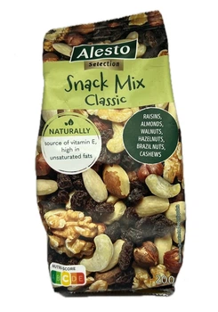 Суміш горіхів Alesto Snack Mix Classic 200 г