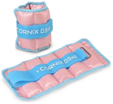 Обважнювачі-манжети для ніг та рук Cornix 2 x 0.5 кг XR-0396 (LFXR-0396)