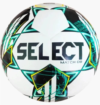 Футбольний м'яч Select Match Db Fifa V23 5 біло-зелений 057536-338