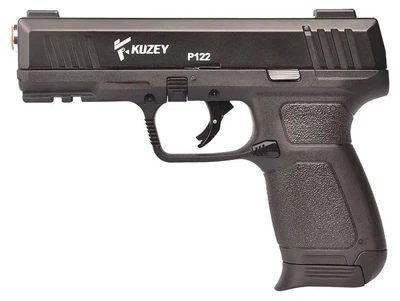 Стартовый пистолет KUZEY P122 Black/Black Grips