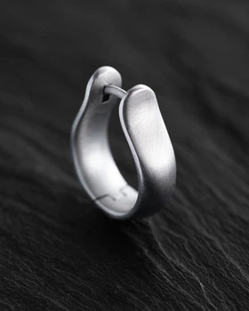 Серебряная моносерьга SILENT Reytel 69047186