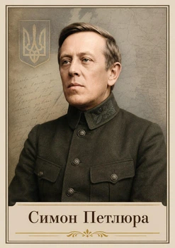 Портрет "Симон Петлюра", розмір 30х40 - А3