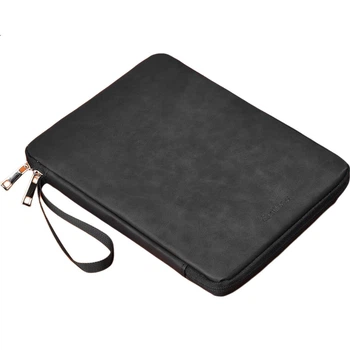 Сумка для хранения iPad Di Yi Workshop 9/11 дюймов, большая вместимость, для деловых поездок, для переноски данных и кабелей, повседневный легкий защитный чехол для планшета, черный.