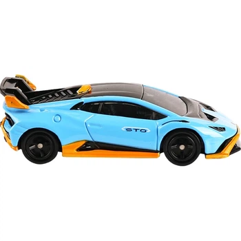 Модель легкосплавного автомобіля TAKARA TOMY у червоно-білій коробці № 11 Спортивний автомобіль Lamborghini Huracan 174783