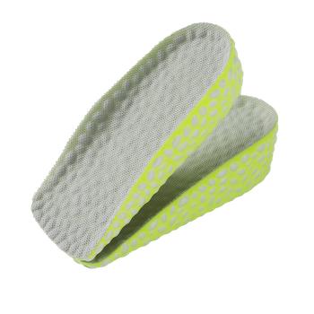 Устілки FOOTOPPO Boost для збільшення зросту для чоловіків та жінок, стійкі до запаху, м'яка підошва, зручні, високоеластичні, амортизуючі, невидимі напівустілки Popcorn