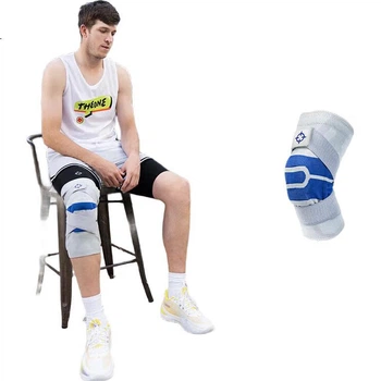 Наколенник RIGORER Sports для защиты мениска, подходит для баскетбола, бега, велоспорта, бадминтона, пешего туризма, универсальный, с компрессионным ремешком для надколенника.