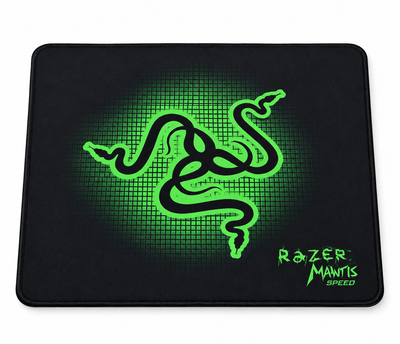 Ігровий килимок для миші Razer Mantis Speed 290×250×2 мм, Black/Green
