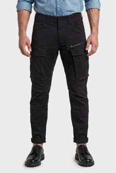 Чоловічі чорні карго Rovic zip 3D tapered 6484 G-Star 30-32 D02190,5126