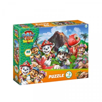 Пазл Dodo Paw Patrol Ревы как динозавр 200800, 60 элементов, Щенячий патруль, от 4 лет