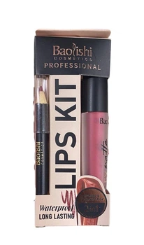 Помада губна та олівець для губ 2в1 "Lip liner" тон 02