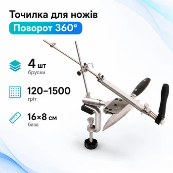 Точилка для ножей профессиональная, нержавейка Ruixin Pro IV RX-008 670313