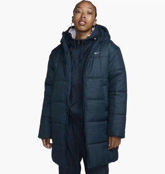 Куртка женская Nike W Nsw Tf Snfl Nk Clsc Prka M Темно-зелений FZ5903-478