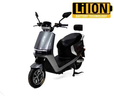 Электроскутер JENYE BIG COW 2,5кВт - 2500Вт 72V/20AH Lithium battery (СЕРЫЙ)