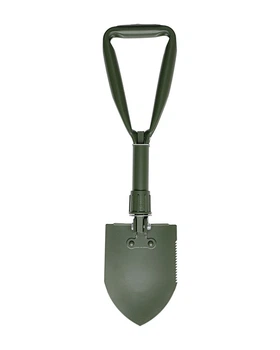 Лопата складная Mil-Tec Small Trifold Shovel With Pouch Olive 15525501 (opt-M-T-9134M-T)