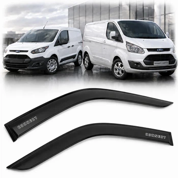 Дефлектори вікон вітровики для Ford Tourneo / Transit Custom Скотч 3M Voron Glass