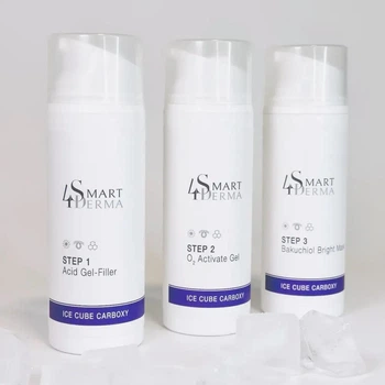 Освітлювальна карбокситерапія Smart4Derma Ice Cube Carboxy 3 х 100 мл