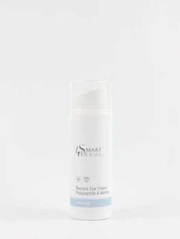 Увлажняющий дренажный крем от темных кругов и отеков Smart4Derma Restore Eye Cream Polypeptide & Marine 100 мл