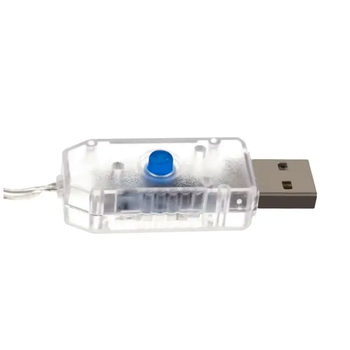 Реле USB для гирлянды 8 режимов 5В провод 2м для создания уютного освещения Роса SQ-27520