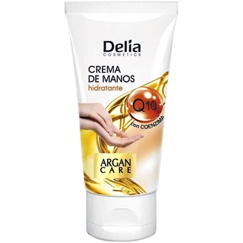 Крем для рук зволожуючий Delia Cosmetics Hand Cream Argan Care Q10 з олією аргани 50 мл