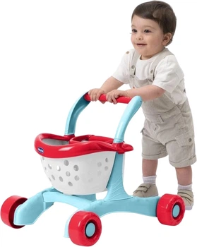 Игрушка-ходунки 2 в 1 Chicco Тележка для покупок (8058664182824)