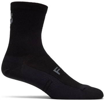 Носки велосипедные Fox Flexair Merino Black S/M черный шерсть мериноса 6 дюймов