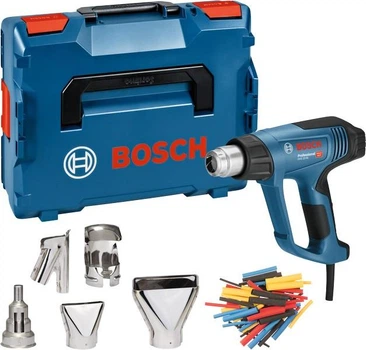 Технический фен Bosch PRO GHG 23-66, аксессуары, кейс L-BOXX 136 (06012A6303)