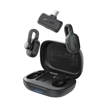 Бездротова мікрофонна система ACEFAST R4 dual-mic (Type-C) Black