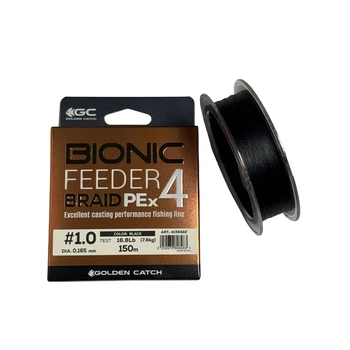 Шнур GC Bionic Feeder PE X4 150м Black #1.0,4139322