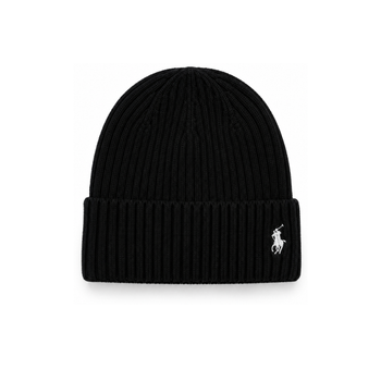 Шапка Polo Ralph Lauren Унисекс Черного Цвета Универсальный Размер — ONE SIZE (n6w-w4r-se0)