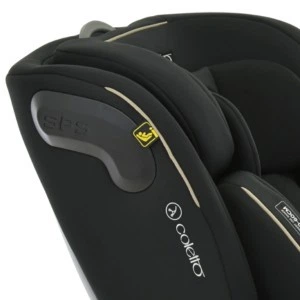 Автокрісло Coletto Eloy Isofix 0-36 кг Чорне (9026-CEIs-13)