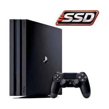 Консоль Sony PlayStation 4 PRO 1TB SSD CUH 72 Black обслугована + Геймпад бездротовий DualShock 4 + гарантія Б/В