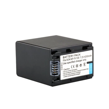 Аккумулятор FV100 (NP-FV100) 4200mAh 7.2V Li-Ion для камер Sony – аккумуляторная батарея для видеокамер и фотоаппаратов Sony